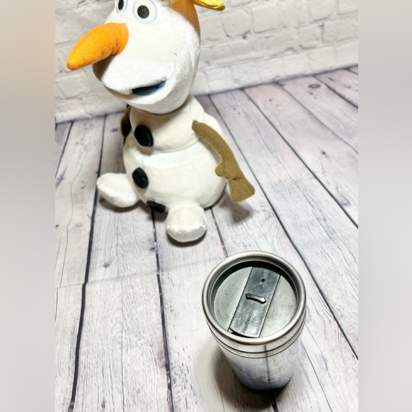 Thermal Cup & Collectible Singing Olaf Plush Toy Disney Frozen Musical Summer! - Picture 4 of 14